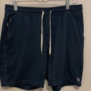 Vuori Ponto Performance Blue 7” Short